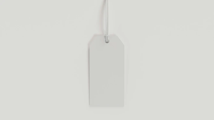a white lamp shade